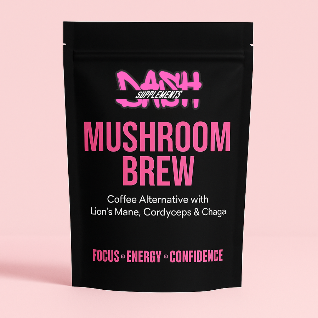 Dash Mushroom Coffee Alternative Front Of Pack