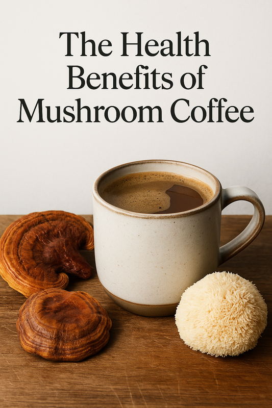 Dash Mushroom Coffee with Lion’s Mane, Reishi and Chaga blend