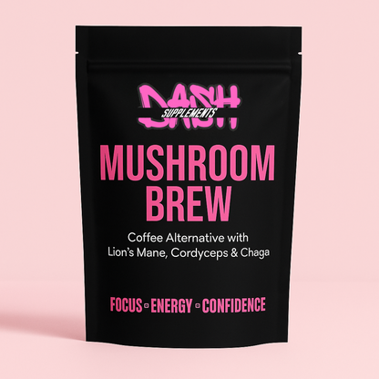Dash Mushroom Coffee Alternative Front Of Pack