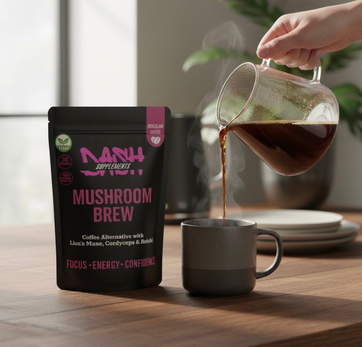 DASH Mushroom Coffee