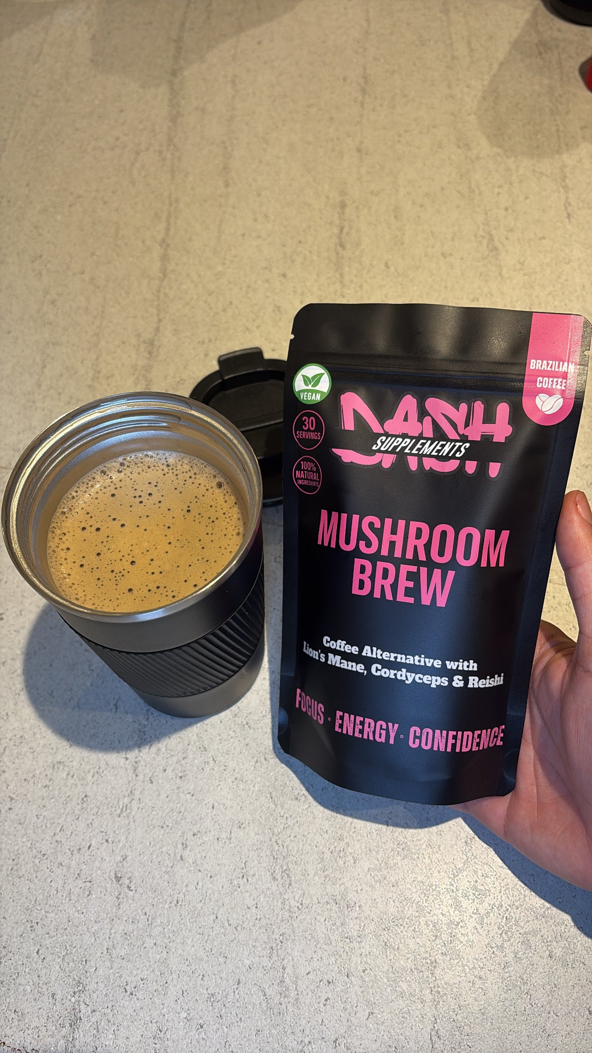 DASH Mushroom Coffee